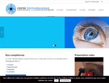 Tablet Screenshot of centreclemenceau.com